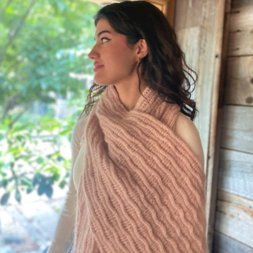 Alma Scarf Kit - Isager - Image 2