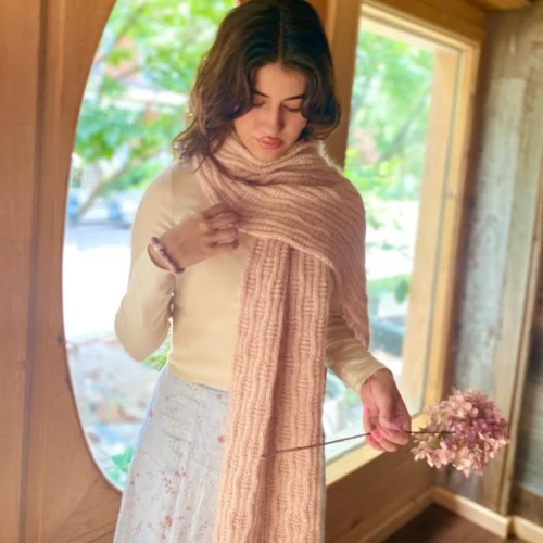 Alma Scarf Kit - Isager - Image 7