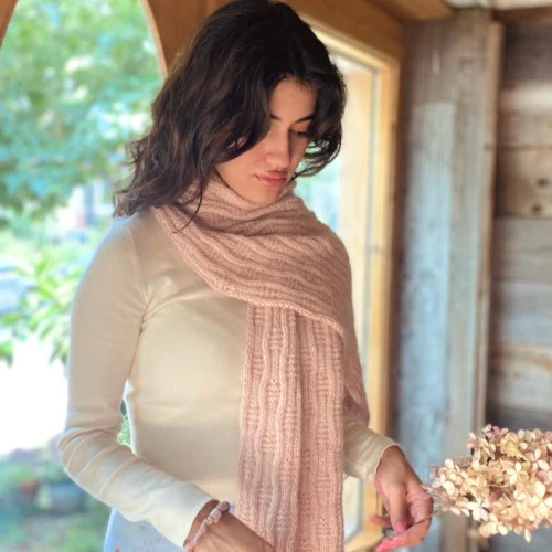 Alma Scarf Kit - Isager - Image 8