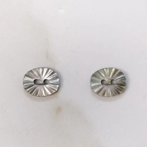 Black Mother of Pearl Buttons 11.5 mm (No. 3420)