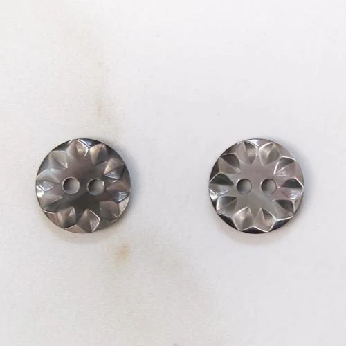 Black Mother of Pearl Buttons 11.5 mm (No. 156)