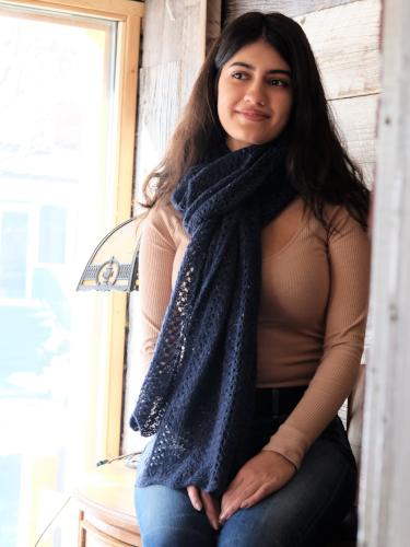 Blue Scarf - Image 5