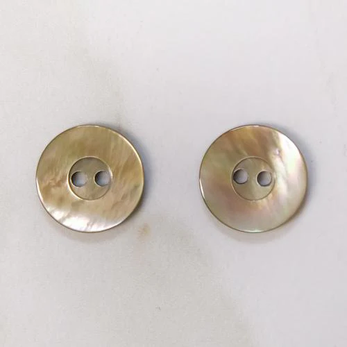 Brown Mother of Pearl Buttons 18 mm (No. EX-627)