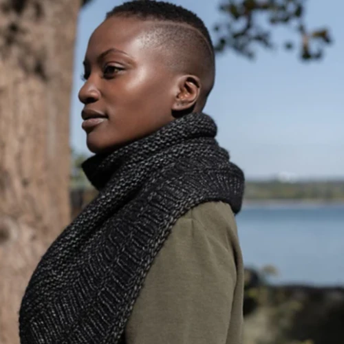 Carmen Cowl Kit - Woolfolk Luft - Image 2