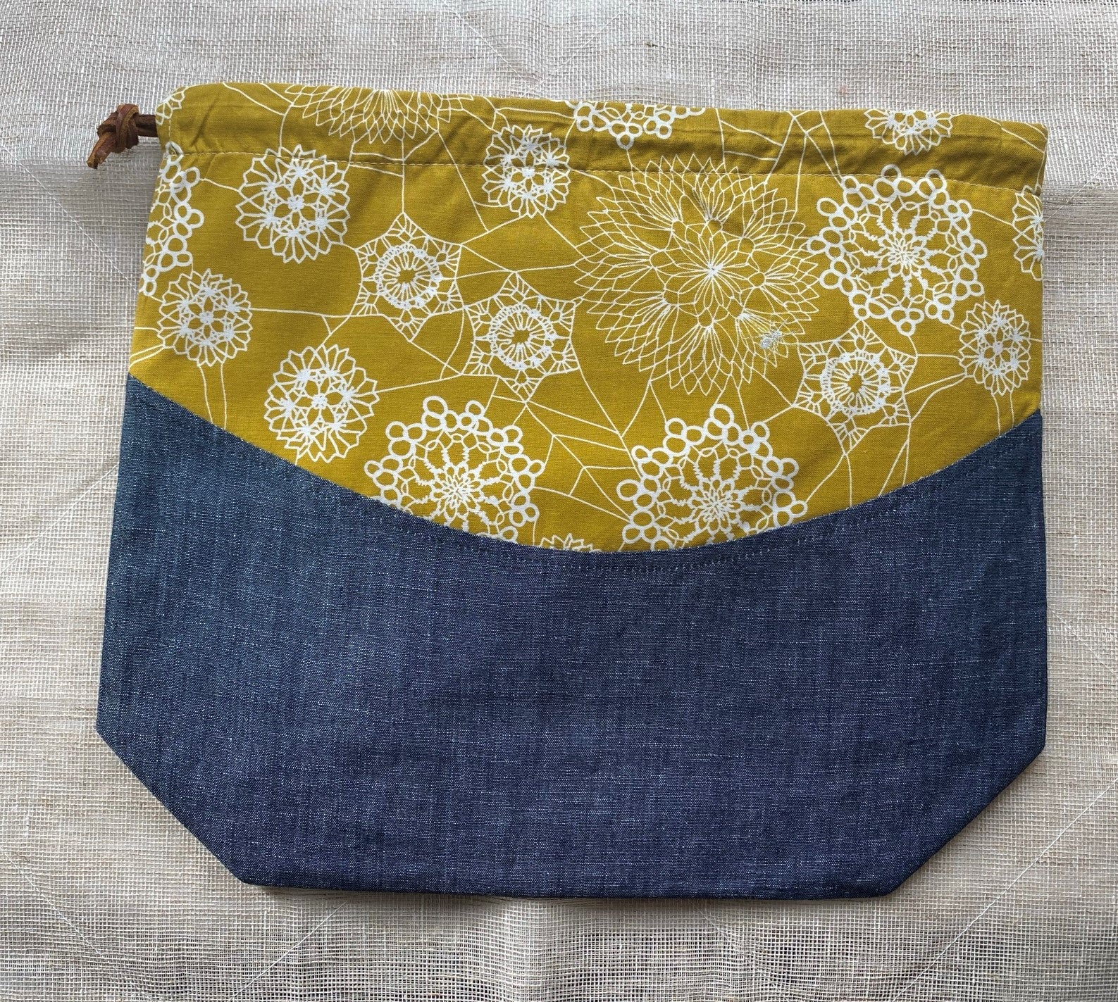 Drawstring Project Bag 13x10 inches - Image 7
