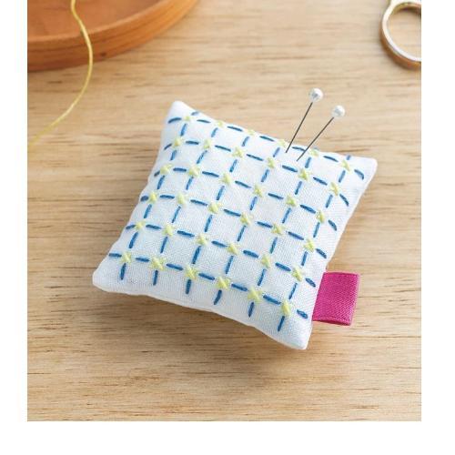 Lecien Cosmo Sashiko Pincushion Kit