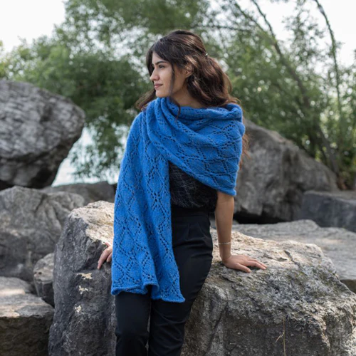 Icy Waters Shawl