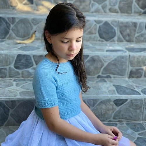 Kamilla Tee (Children) Kit - Isager Bomulin