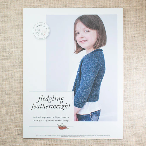 Knitbot Pattern - Fledgling Featherweight