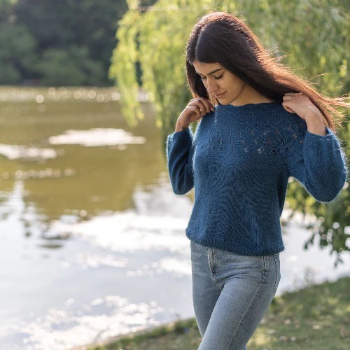 Lana Azul Pullover - Image 4