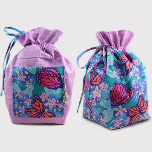 Madres Reversible Project Bag - Image 21