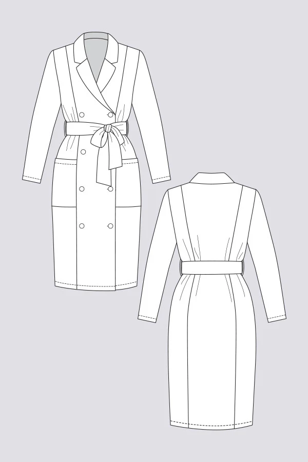Named Clothing - Pilvi Coat Dress - Image 5