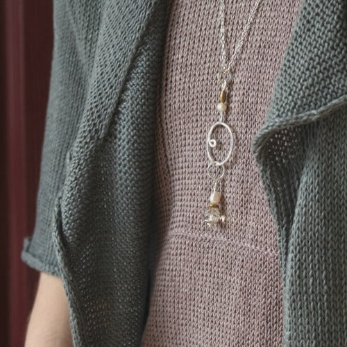 Orbit Stitch Marker Necklace