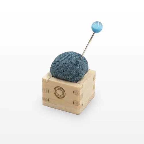 Pincushion of Mini Masu with Cypress Box - Image 3
