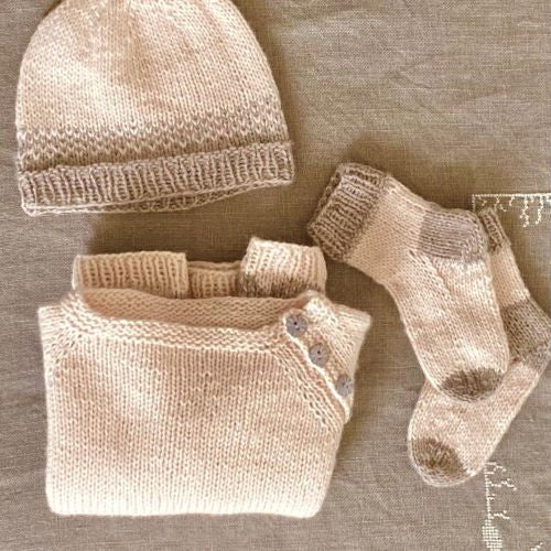 Rocio Baby Sweater - Knitting Kit - Image 2