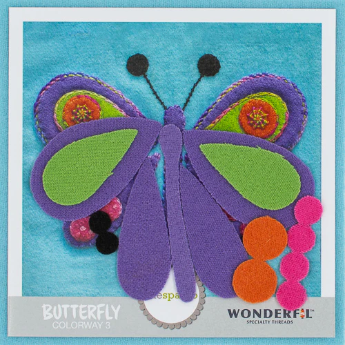 Sue Spargo Wool Applique Pack - Butterfly - Image 3
