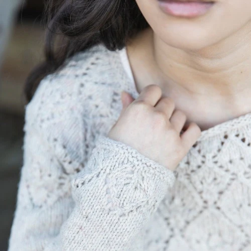 Water Lilies Cardigan & Pullover Kit - Filcolana Pernilla - Image 2