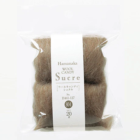 Hamanaka Wool Candy - Sucre -Natural Blend H441-127 - Image 5